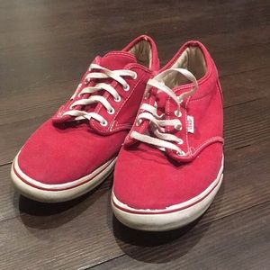 Cherry red Vans!